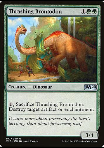 Thrashing Brontodon (Verwüstendes Brontodon)